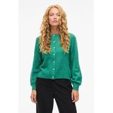 VILA vest groen gebreid