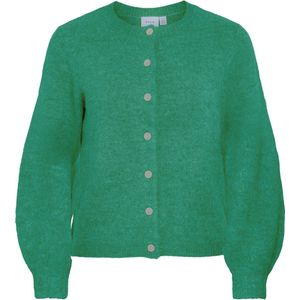 VILA vest groen gebreid