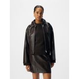 OBJECT - OBJEmia - Tussenjas - Bruin - Imitatieleder - Bikerjack