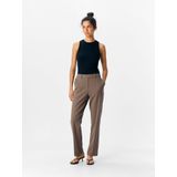 Object - Objlisa Mw Straight Pant Noos - Damesbroek - Morel