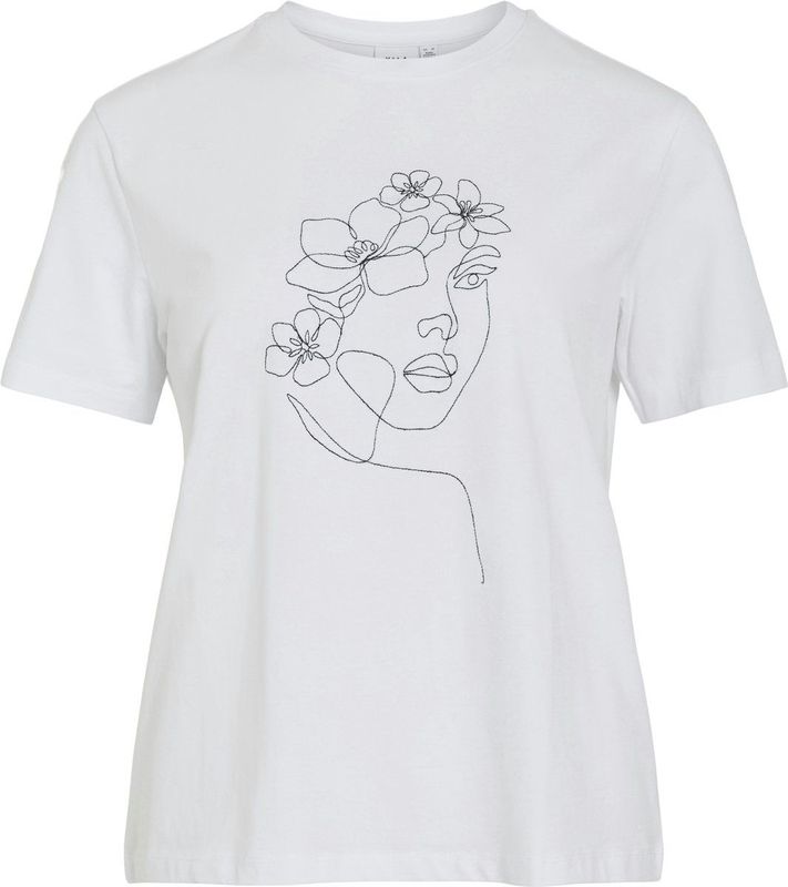 Vinora S/S T-shirt - Noos, wit (bright white), M