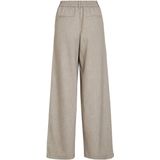 Pantalons - Hoge Taille - Wijde Pijpen - 66% Gerecycled Polyester - Zwart