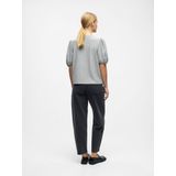 OBJECT - OBJFILIPA - Top - Zilver - Driekwart Mouwen - V-hals