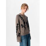 Object - OBJLANEY RUBIN LS PULLOVER NOOS - Hoodie - Taupe