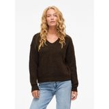 Vila - Lampe - Trui - V-hals - Lange Mouwen - Regular Fit