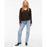 Vila - Lampe - Trui - V-hals - Lange Mouwen - Regular Fit