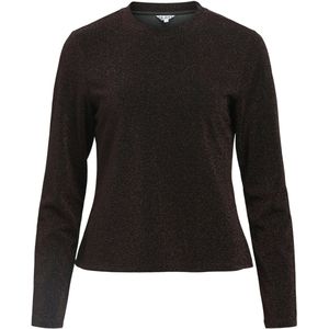 Object - OBJFILIPA L/S LO TOP 141 DIV - Longsleeve - Zwart