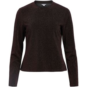 OBJECT - OBJFILIPA - Top - Zwart - Lange Mouwen - Ronde Hals