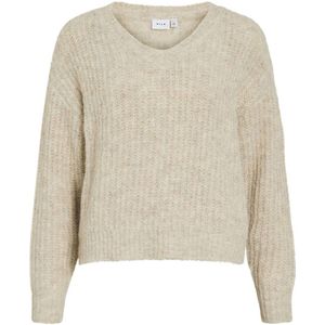 Vila - Lampe - Trui - V-hals - Lange Mouwen - Regular Fit