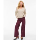 Vila - Lampe - Trui - V-hals - Lange Mouwen - Regular Fit