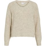 Vila - Lampe - Trui - V-hals - Lange Mouwen - Regular Fit