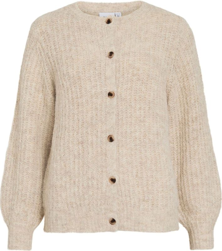 Vila - Lampe - Cardigan - Regular Fit - Lange Mouwen - Ronde Hals