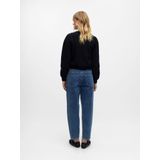 Object - Objyuki L/S Re Knit Pullover - Zwart - Dames Vest