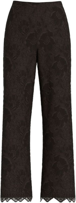 VILA - VIMAYE - Broek - Donkerbruin - High Waist - Gerecycled Materiaal