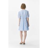 OBJECT - ROSE - Cocktailjurk - Pastelblauw - Korte Lengte - V-hals