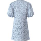 OBJECT - ROSE - Cocktailjurk - Pastelblauw - Korte Lengte - V-hals