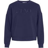 Vila Vireflect ciao emb l/s sweat top/lc