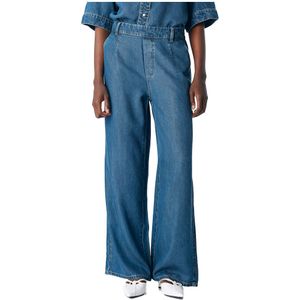 OBJECT Jeans 'OBJFRAME LISA'  blauw denim