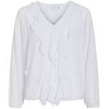 Vila - Ane - Blouse - V-hals - Lange Mouwen - Regular Fit