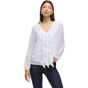 Vila - Ane - Blouse - V-hals - Lange Mouwen - Regular Fit