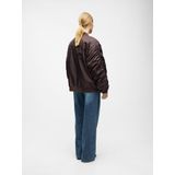 OBJECT - Tussenjas - Donkerbruin - Bomberjack - Licht Gevoerd
