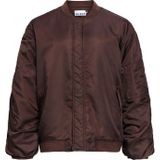 OBJECT - Tussenjas - Donkerbruin - Bomberjack - Licht Gevoerd