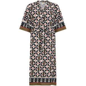 Soyaconcept midi jurk multi