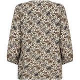 Blouse - Paisley - Viscose - Lange Mouw - Normale Pasvorm