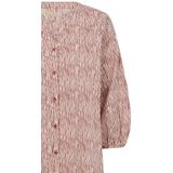Soyaconcept - SC-SAIMA 2 - Blouse - Rood - 100% Biologisch Katoen - Driekwartmouwen