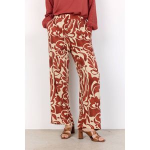 Soyaconcept - Senta - Harembroek - Roodbruin - Wide Leg - Regular Waist