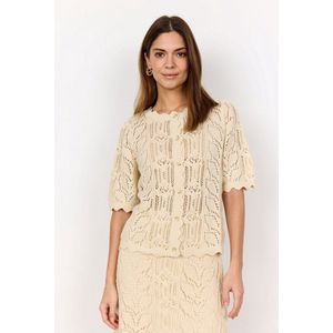 Soyaconcept - Gebreid Vest - Lichtbeige