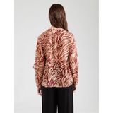 Soyaconcept - VALBORG 1 - Blouse - Beige - Dierenprint - Lange Mouw