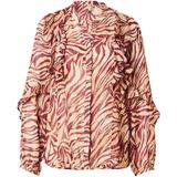 Soyaconcept - VALBORG 1 - Blouse - Beige - Dierenprint - Lange Mouw