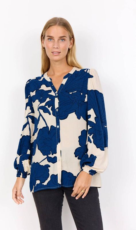Soyaconcept - Blouse - Donkerblauw