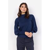 Soyaconcept pullover gebreid blauw