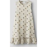 Jurk - A-lijn - Multicolor - Geweven Stof - Mouwloos