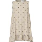 Jurk - A-lijn - Multicolor - Geweven Stof - Mouwloos