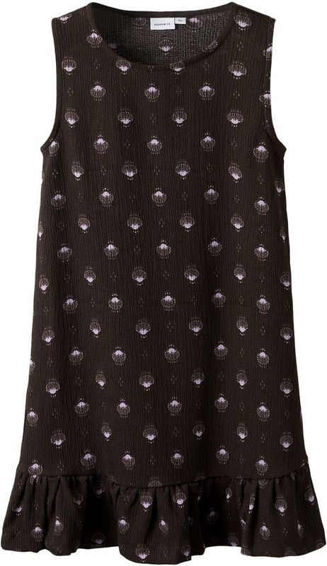 Jurk - A-lijn - Multicolor - Geweven Stof