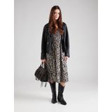 Onlzelina - Midi-jurk - Off-shoulder - Mouwloos - Gesmokt Detail - Regular Fit