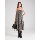 Onlzelina - Midi-jurk - Off-shoulder - Mouwloos - Gesmokt Detail - Regular Fit