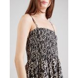 Onlzelina - Midi-jurk - Off-shoulder - Mouwloos - Gesmokt Detail - Regular Fit