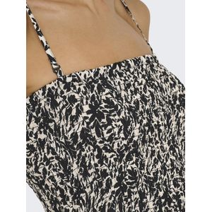 Onlzelina - Midi-jurk - Off-shoulder - Mouwloos - Gesmokt Detail - Regular Fit