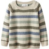 NAME IT MINI - Fijn Gebreide Trui - Zand - Voor Jongens