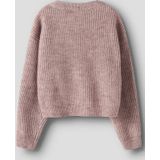 NAME IT - NKFHOLLY LS BOXY SHORT KNIT NOOS - Gebreide Pullover - Meisjes - Lange Mouwen