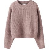 NAME IT - NKFHOLLY LS BOXY SHORT KNIT NOOS - Gebreide Pullover - Meisjes - Lange Mouwen