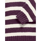 KIDS ONLY GIRL - Gebreide Trui - Paars - Lange Mouwen - Ronde Hals