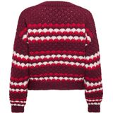 Jacqueline de Yong - Jdyceleste O-neck - Trui - Bordeauxrood - Dames