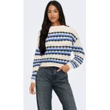 Jacqueline de Yong - Jdyceleste O-neck - Trui - Sandshell/Total Eclipse