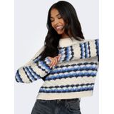 Jacqueline de Yong - Jdyceleste O-neck - Trui - Sandshell/Total Eclipse