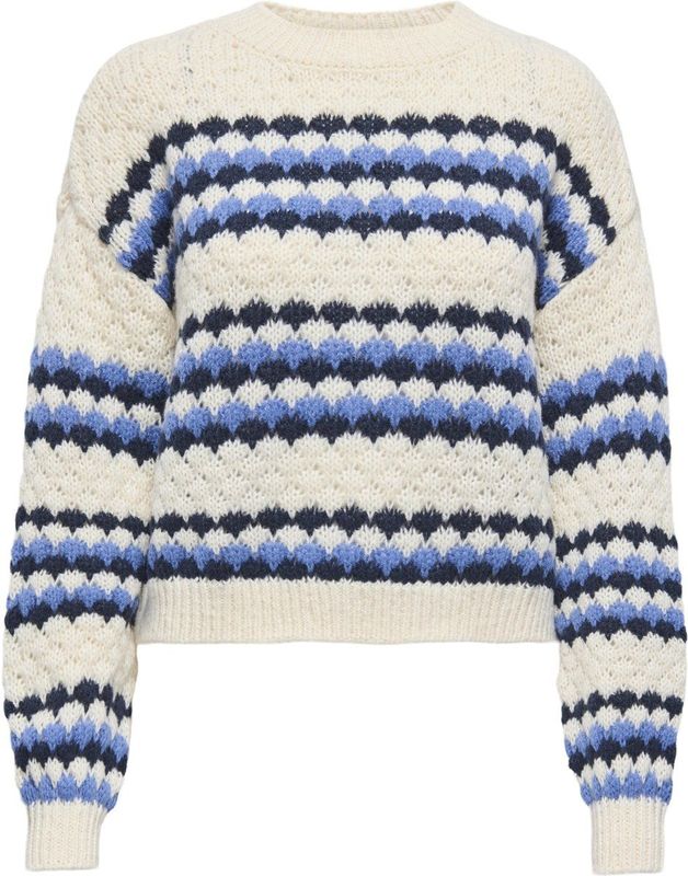 Jacqueline de Yong - Jdyceleste O-neck - Trui - Sandshell/Total Eclipse